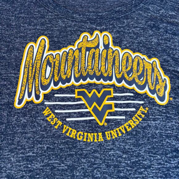 Creative Apparel Womens WVU Mountaineers long sleeve lightweight sweater. Size L - Picture 2 of 7